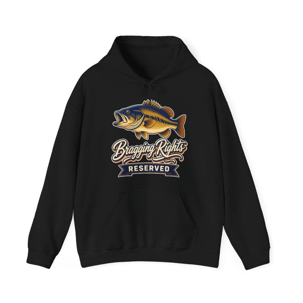 Bragging Rights Reserved Bass Hoodie mockup