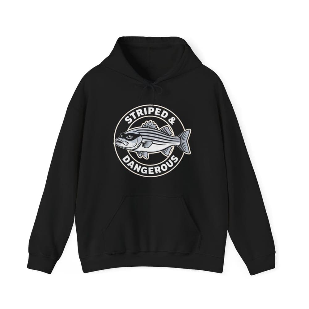 Striped & Dangerous Striper Hoodie mockup