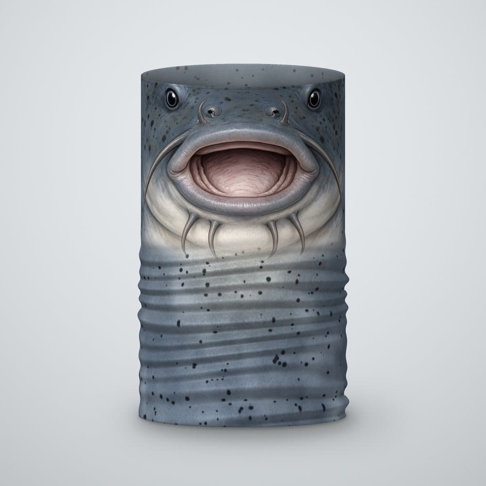 Channel Catfish Face Gaiter mockup