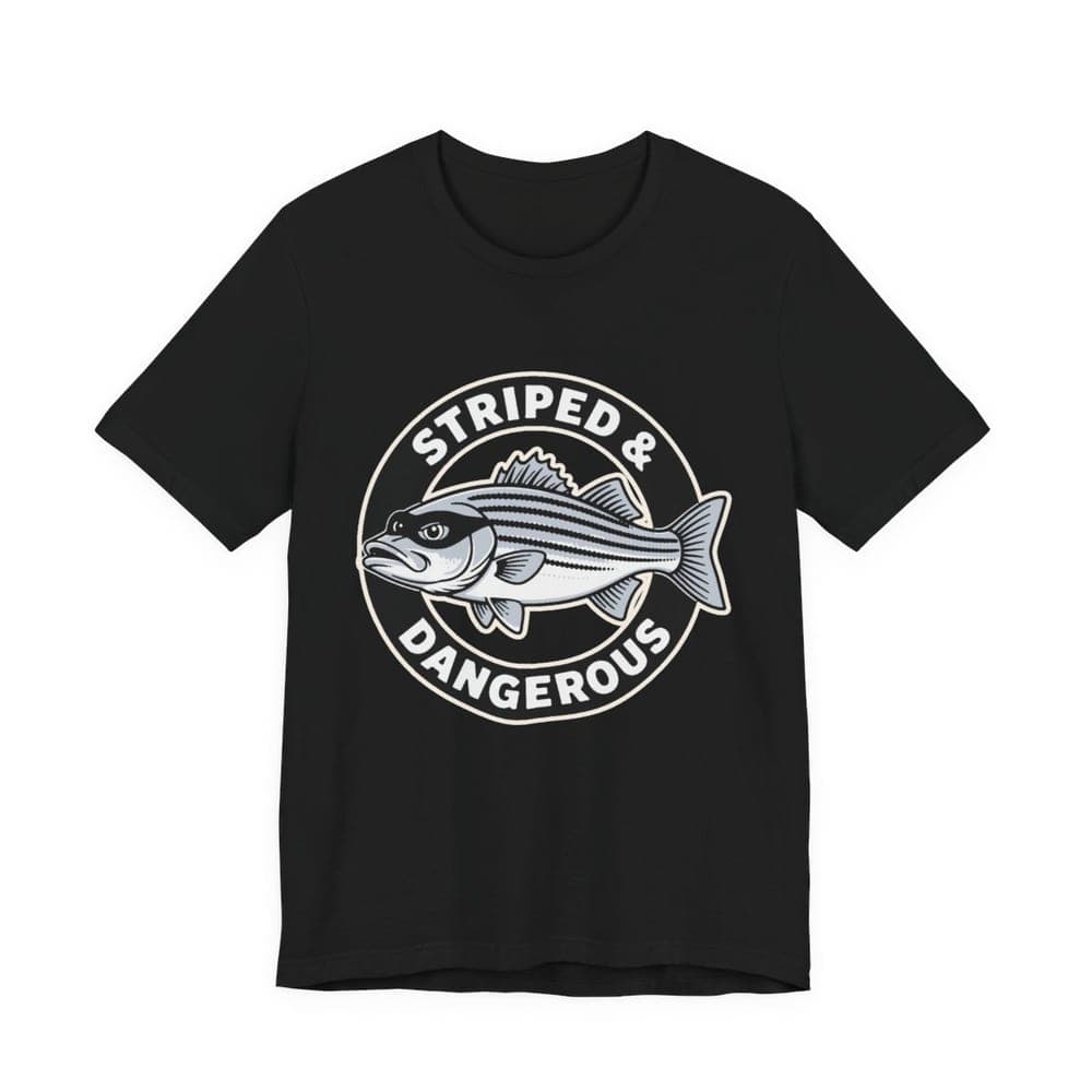 Striped & Dangerous Striper Tee mockup