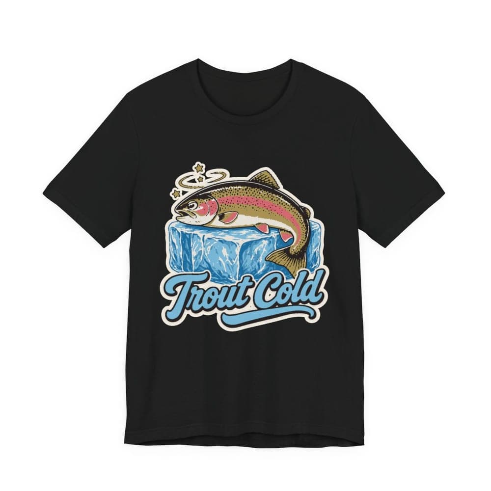 Trout Cold Rainbow Trout Tee mockup