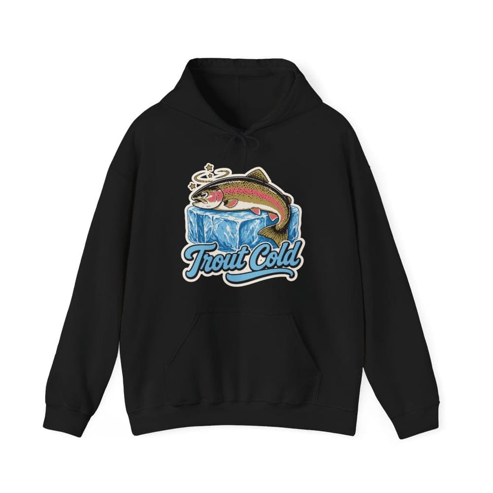 Trout Cold Rainbow Trout Hoodie mockup
